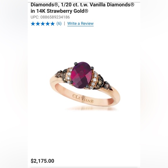 - Le Vian Chocolatier Ring - Picture 1 of 8